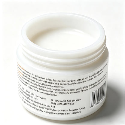 Leather Recoloring Balm, Brown Leather Dye for Shoes, Furniture & Bags（30g）