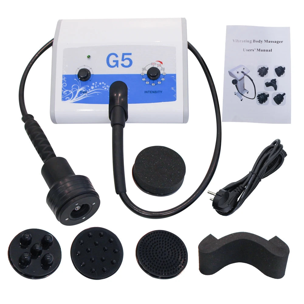 G5 Vibrating Body Slimming Machine High Frequency Cellulite Reduce Shaping Massager Weight Loss Massager Beauty Device