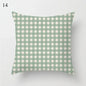 Mint Green Pillowcase Geometric Print Cushion Cover Sofa  Decorative throw pillow cushion covers40x40cm 50x50 45x45