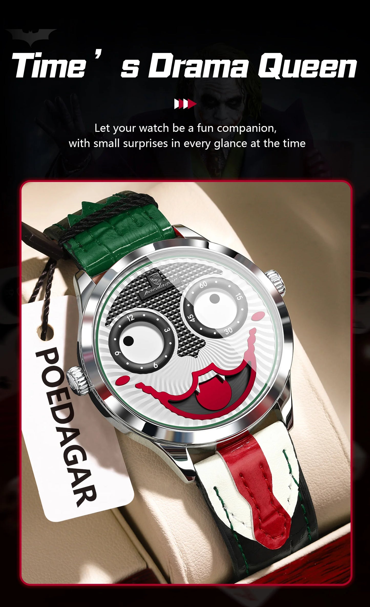 POEDAGAR Top Original Watch For Man Luxury High Quality Waterproof Man Wristwatch Quartz Leather Men's Sports Watches Male Reloj