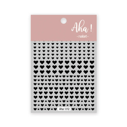 White Bloom Translucent Hollow Butterfly Heart Nail Sticker Press on Nails Decals Hollow Heart Star Moon Shape Sticker Sliders