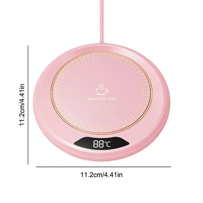 USB Coffee Mug Warmer 3 Temperature Setting Electric Beverage Warmer Coffee Warmer Plate for Hot Coffee Tea and Milk