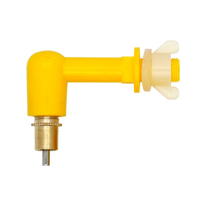 New Chicken Water Nipple Drinkers Rabbit Quail Chicks Turkeys Ducks Poultry Water Nipples Leak-Proof Automatic Spring Type 5 Pcs
