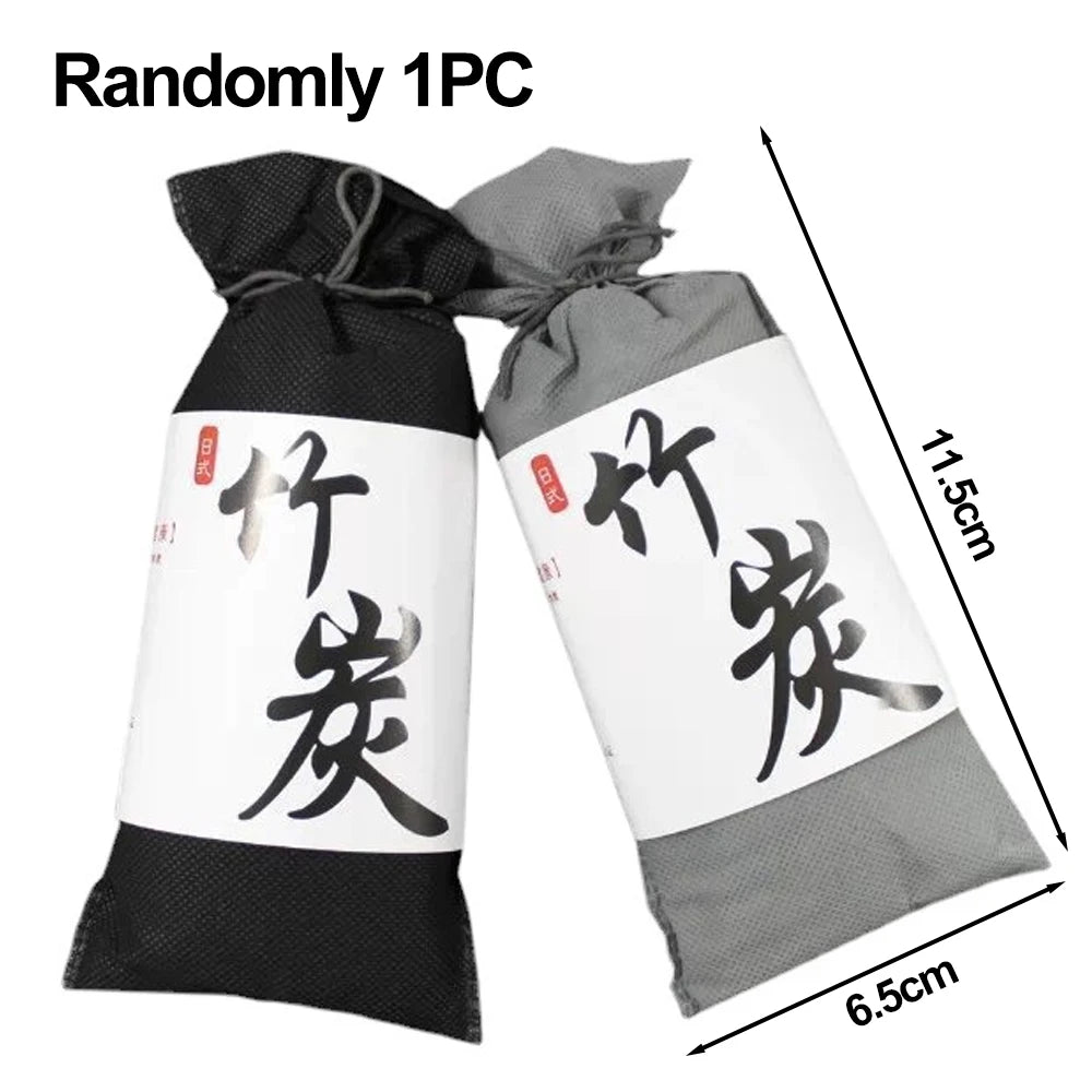 Bamboo Charcoal Air Purifying Bags for Refrigerators Wardrobes Shoe Cabinets Car Air Freshener Purifier Activated Carbon Bag
