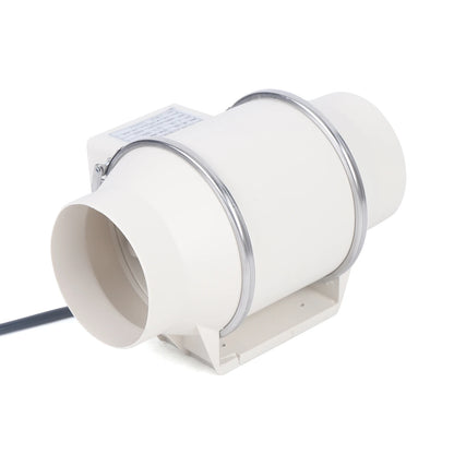 220V Exhaust Fan Silent Duct Ventilation Fan 2600RPM Duct Fan Pipe Extractor for Kitchen Bathroom Toilet (HF-100/HF-150/HF-200)