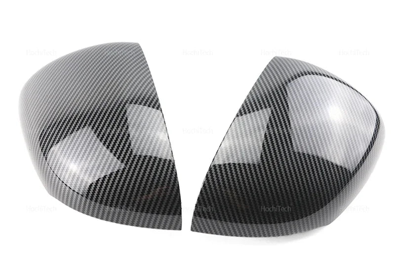 For Mercedes-Benz W177 V177 C118 X118 2018-2023 Black Carbon Fiber Car Rear View Door Wing Side Mirror Cover Caps Shell Case