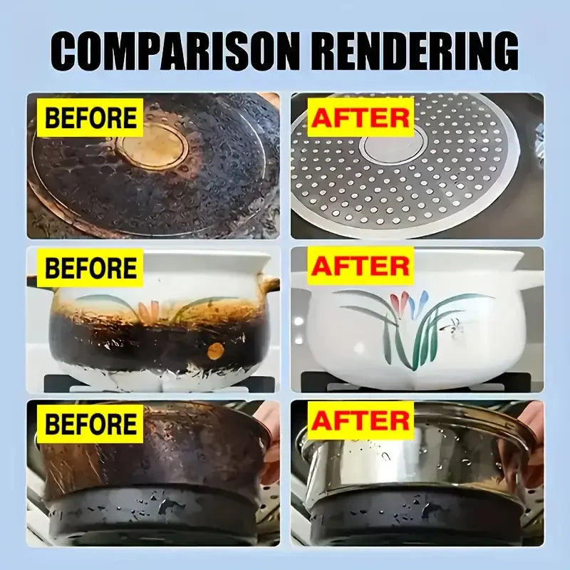 Multi-functional Metal Polishing Paste - Quick Chrome Repair, Shine Restoration and Rust Remover - Suitable for Cars and Motorcy