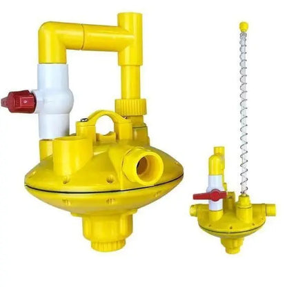 Adjustable Water Pressure Reducing Valve Durable Poultry Waterline Regulator for Chicken Duck Goose Farm Drinking System