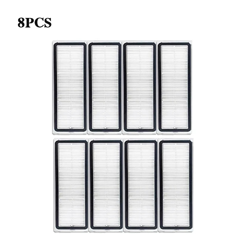 For Xiaomi Robot Vacuum H40 / OV51 Accessories Main Side Brush Mop Cloth HEPA Filter Dust Bag Replacement Spare Parts