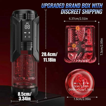 Realistic Vagina Masturbator Man Sex Machine Sextoy Male Sexual Toys Vibrator Automatic Masturbation Cup Pussy Sexy Toy Sex shop