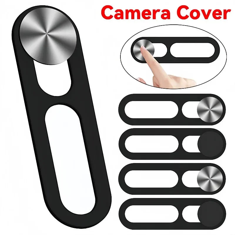 Front Camera Slide Protector Shield Phone Lens Covers Webcam Privacy Stickers For iPhone 16 15 14Pro/Pro MAX Tablet Laptop