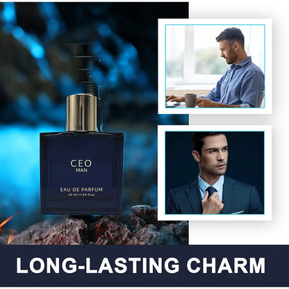 Woody Men's Cologne Perfume Rich Charm Last Fragrance Mature Men's Luxury Perfume Natural High-end Fresh Business Date Perfume