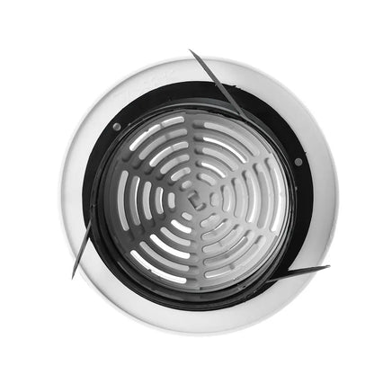 4 Types White Air Vent Extract Valve Grille Air Circulation Vents Cover 100/150mm Round Ducting Ventilation Cover Various Shapes