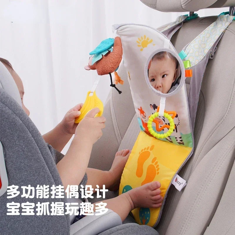New Baby Toy Eletric Simulation Steering Wheel Toys With Light Sound Baby Kids Developing Educational Games Car Seat Back Gifts