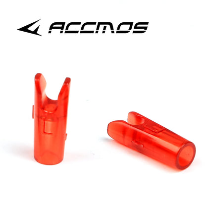 60pcs DIY Plastic Arrow Pin Nocks Size L And Size S For ID4.2mm ID6.2mm 3.2mm  Arrow Shaft Archery Accessory