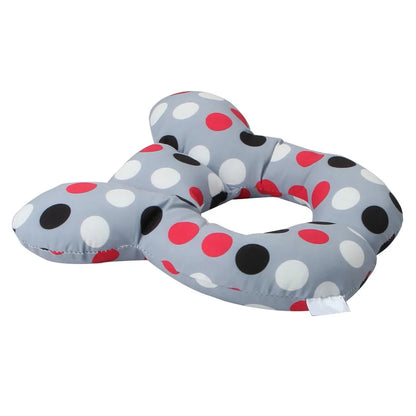 Baby Pillow Head Support Belt Set Protective Travel Car Seat Head Neck Support Pillows Newborn Children U Shape Headrest Cushion