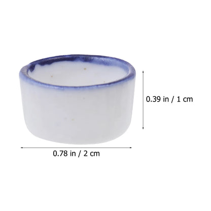 24 Pcs Reptile Water Dish Terrarium Bowl Mini Food Crawler Feeding Sink Lizard Pet Water Bowl Drinking Container Pet Drink Bowls