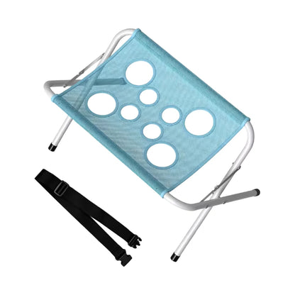 Portable Foldable Pet Grooming Hammock Stand Adjustable Dog Cat Bathing Nail Clipping Drying Mesh Support Rack for Small Pets