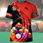 Love Billiards Snooker Fitness T Shirt 3D Print Gym Clothing Men Shirts Fashion Streetwear T-shirt Funny Unisex Short Sleeve Top