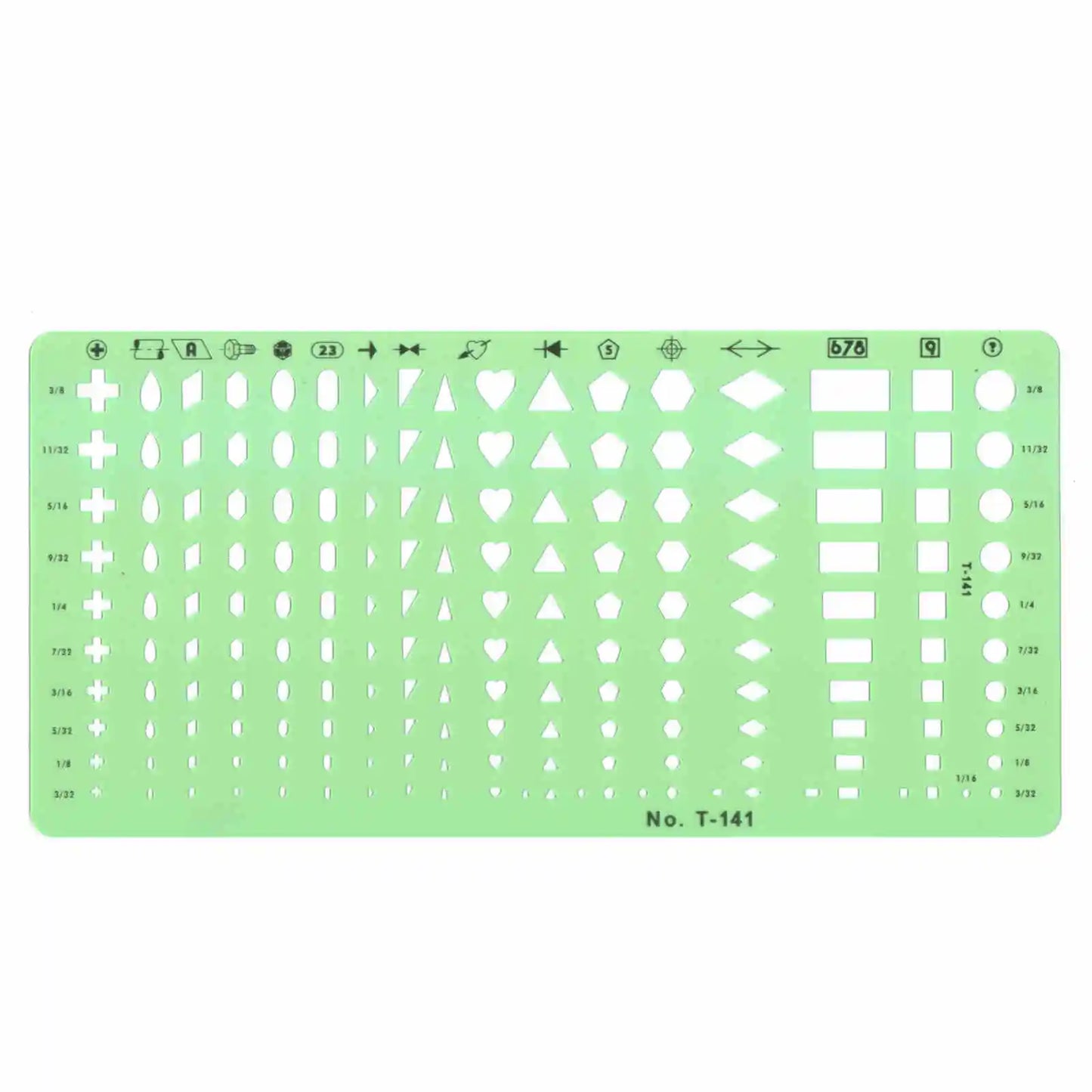 Jewelry Design Template Diamond Gemstone Drafting Ruler Kit Formwork Rulers Professional Designer Tools Supplies T-777-1 T-777-2