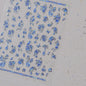 1Sheet 5D Soft Embossed Relief Nail Stickers Cute Daisies Self Adhesive Slider Stickers Press On Nails DIY Japanese Nail Art Dec
