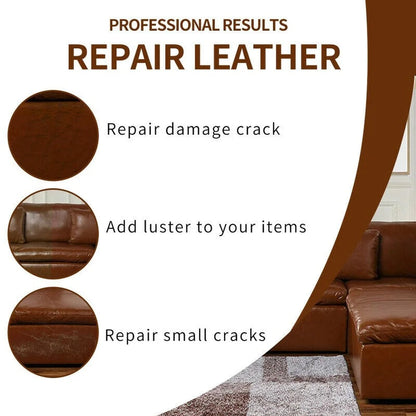 20ml Leather Repair Gel Filler Cream Restore Car Seat Sofa Scratch Scuff Hole