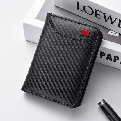 Men's Wallet Vertical Multi Card Small Wallet Driver's License Youth Mini Student Change Bag Card Bag
