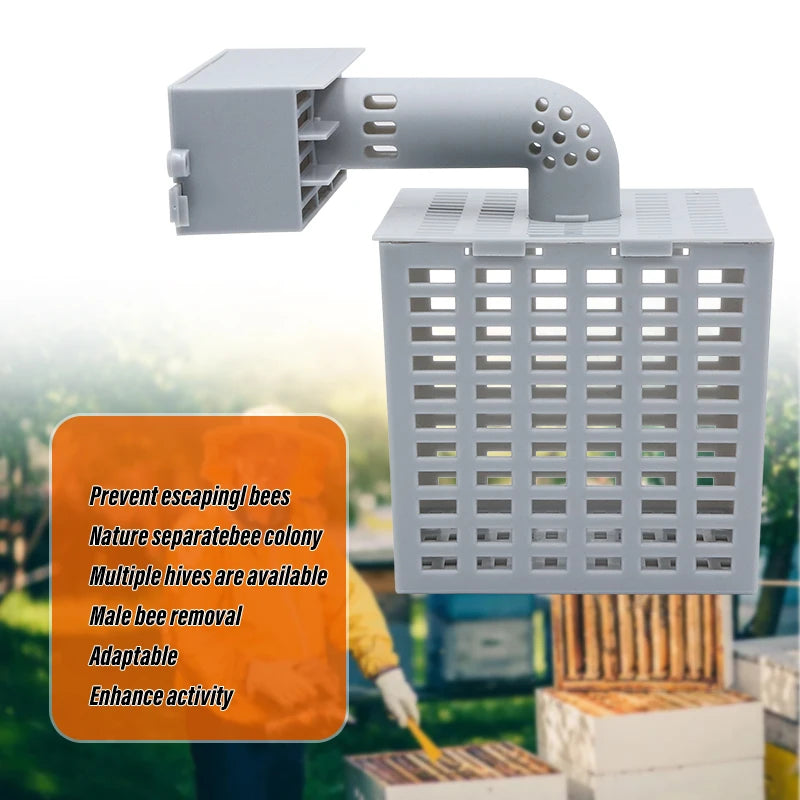 Beekeeping Divide Bee Tool Automatic Bee Divider Prevent Escaping Bees Remove Male Bee Beekeeper Tools Beehive Accessories 1Pc