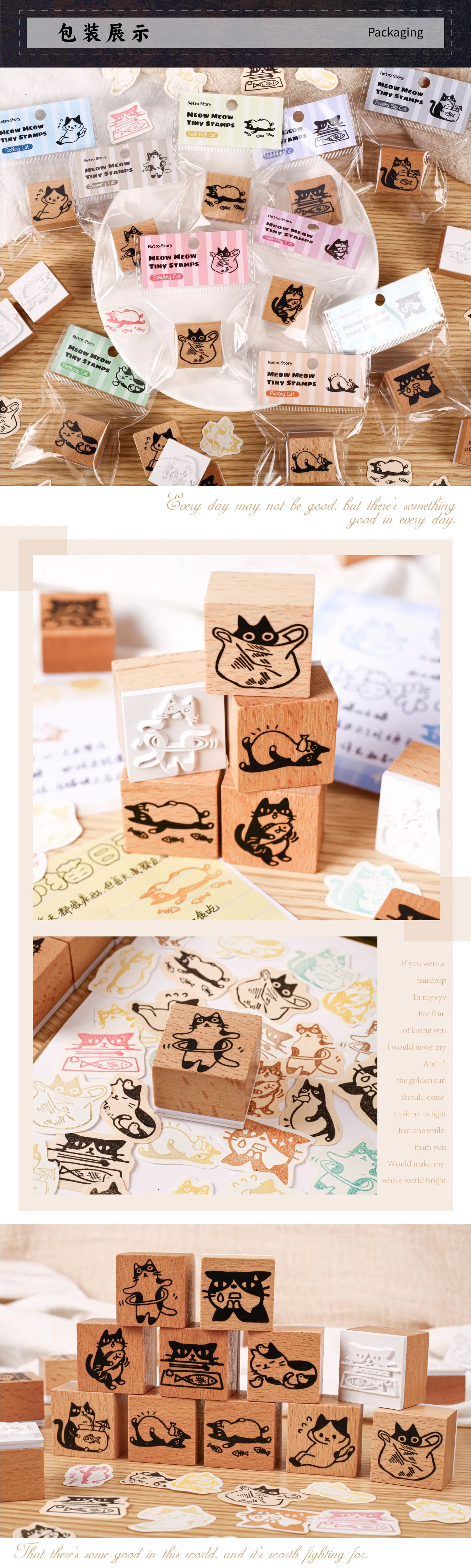 1pc Alphabet Stamps Vintage Wooden Rubber cute pet Stamp Set Stationery Seal Stamping For Card Making Planner Scrapbook