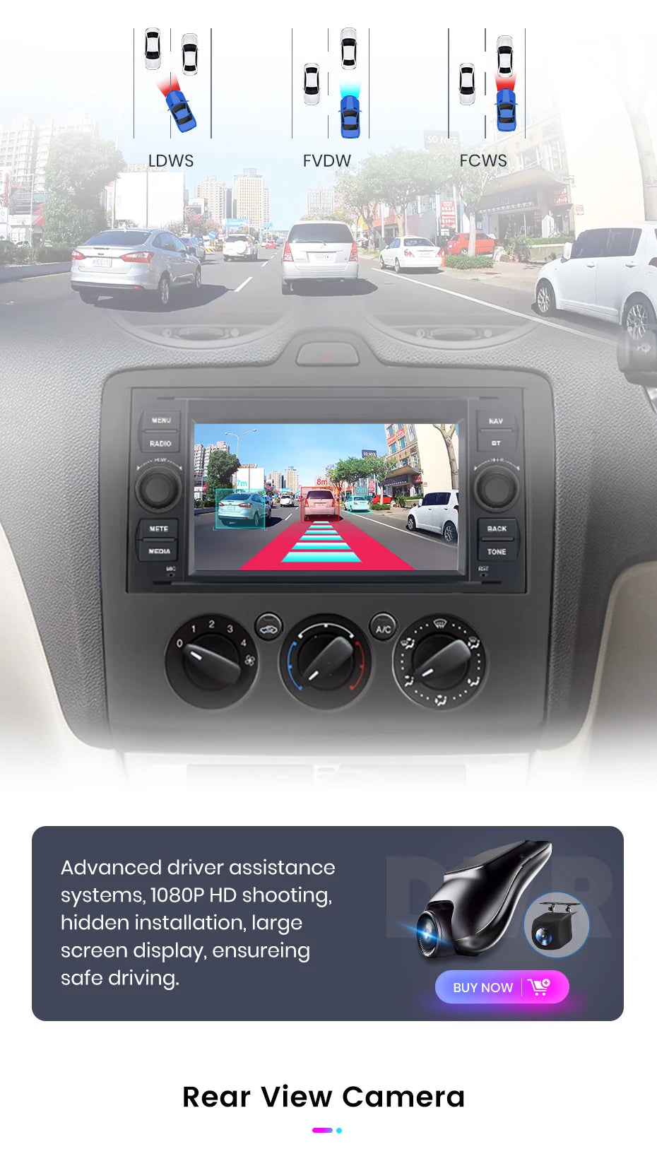 Junsun CarPlay Android Auto Radio for Ford Focus Mondeo Fiesta Transit Kuga C-Max S-Max Galaxy GPS Car Multimedia 2din autoradio