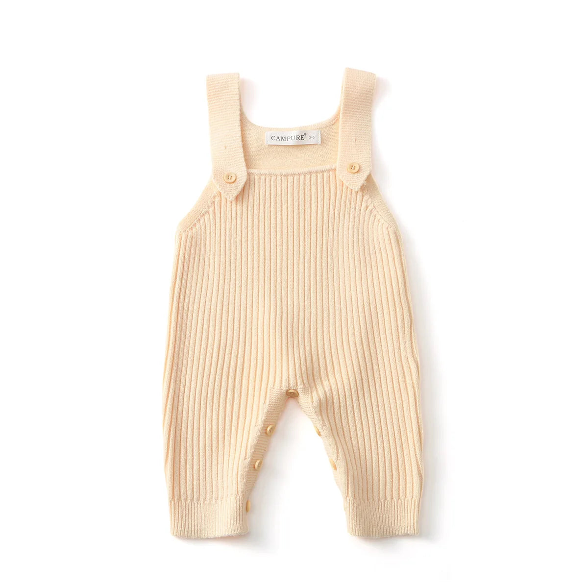 MILANCEL New Spring Baby Overall 3M-6Y Solid Color Infant Girls Knit Rompers 6 Colors Versatile Children Suspenders Jumpsuit