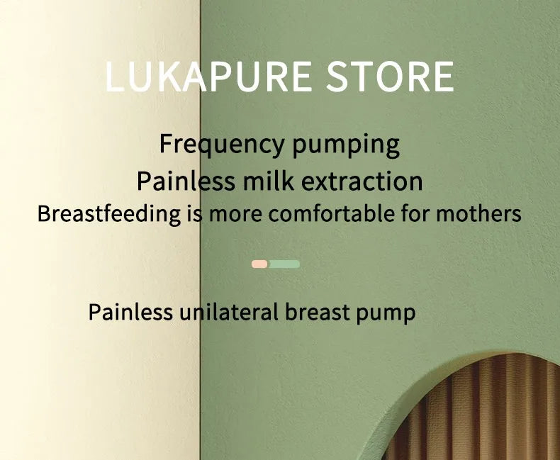 MAMIJOY Portable Electric Breast Pump USB Chargable Silent Portable Milk Extractor Automatic Milker Comfort Breastfeeding