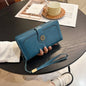 Vintage Hollow PU Long Wrist Wallet, Multi Card Slots Snap Zipper Ladies Purse For ID Cards Cash Bank Cards