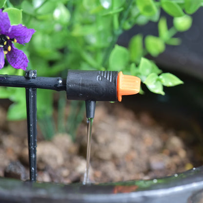 20/50 PCS Garden Micro Watering Sprinklers 360 Degrees Rotating Nozzle Mini Spraying 4/7mm Hose for Flower Garden Greenhouse