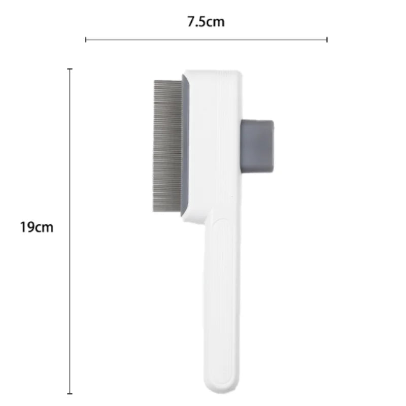 Self-Cleaning One-Button Dog Comb Pet Hair Remover Cat Brush Massage Grooming Combs for Dogs And Pets