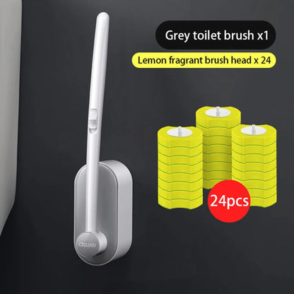 Disposable Toilet Brush Without Dead Angle Cleaning Tools Household Long Handle Cleaner Brush Bathroom Accessories For Toilet