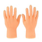 Children Noveltyfunny Mini Hand Creative Finger Fingertip Toys Teasing Cat Massage Pet Soft Silicone Small Hand Pet Supplies