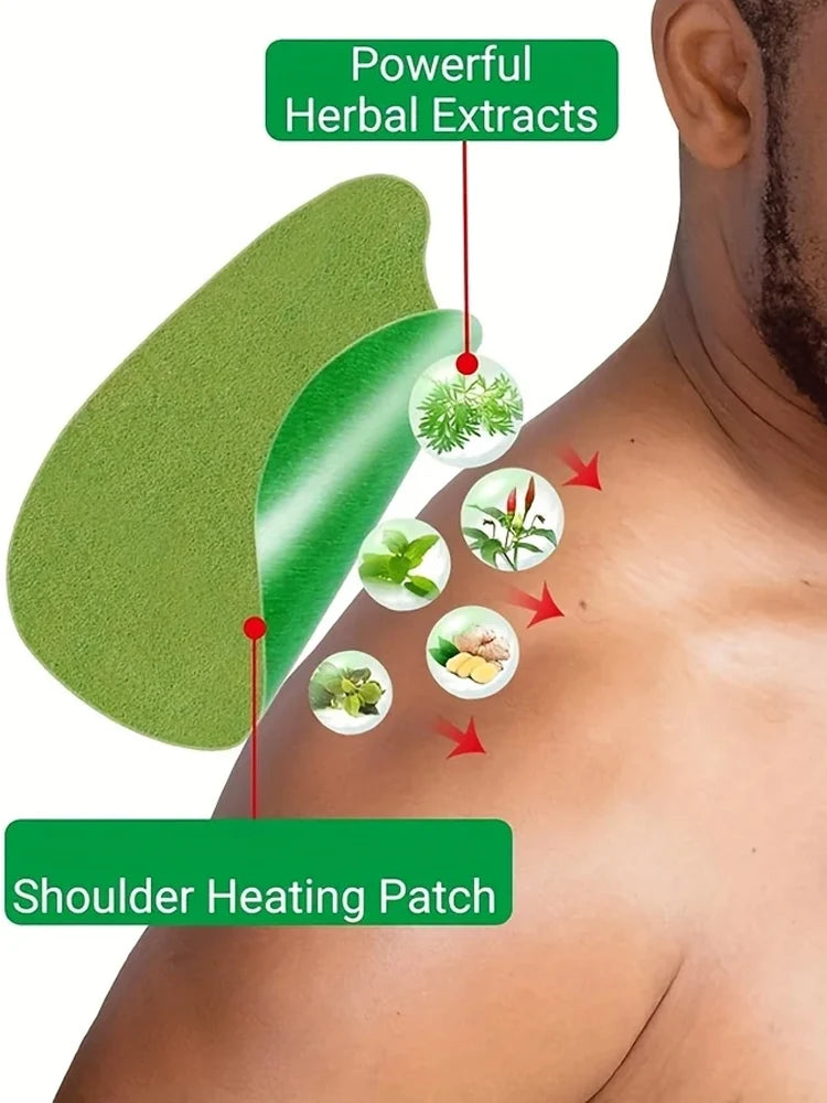 12/50/100pcs Shoulder Patch, Acupuncture Patch, Heat Patch, Long-lasting Warm Knee Patch Outdoor Sports Safety Pads