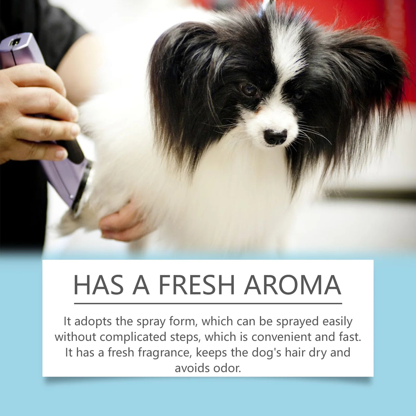 100ML Pet Detangling Spray Herbal Formula Smoothing Hair Remove Tangles, Knot & Mats Refreshing Maintain Pet Hair Grooming Spray
