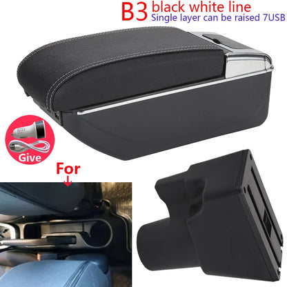 For Kia Picanto Armrest Box For Kia Picanto 3X-Line interior Retrofit parts car accessories Storage box Simple installation