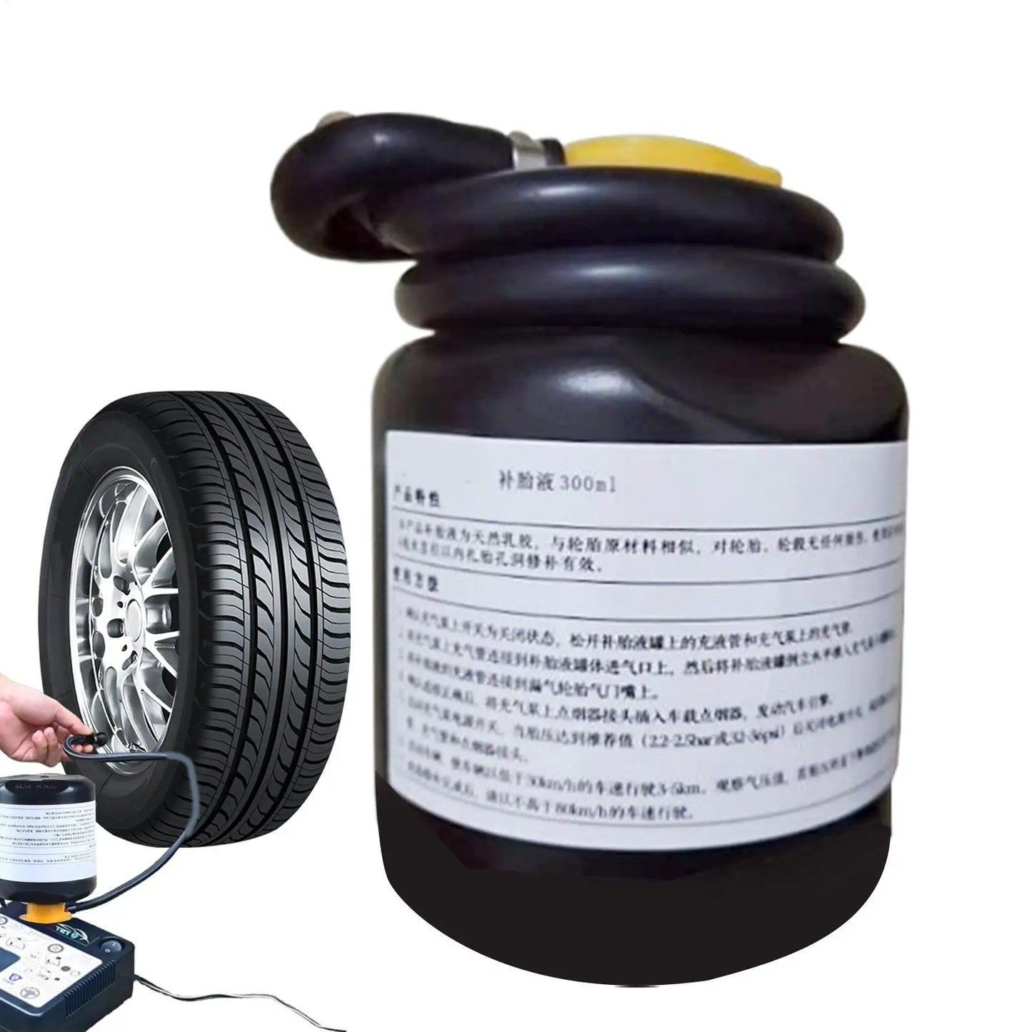 Tire Repair Sealant Air Filler Sealant Efficient Tire Inflator Quick Repair Tire Repair Sealant For All Vehicles
