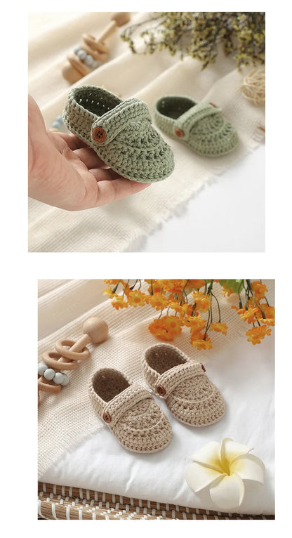 Baby Shoes Cotton Knit Newborn Girls Boy Footwear 0-18M Fashion Solid Shallow Infant Children Clothing Accessories Bedding Boots