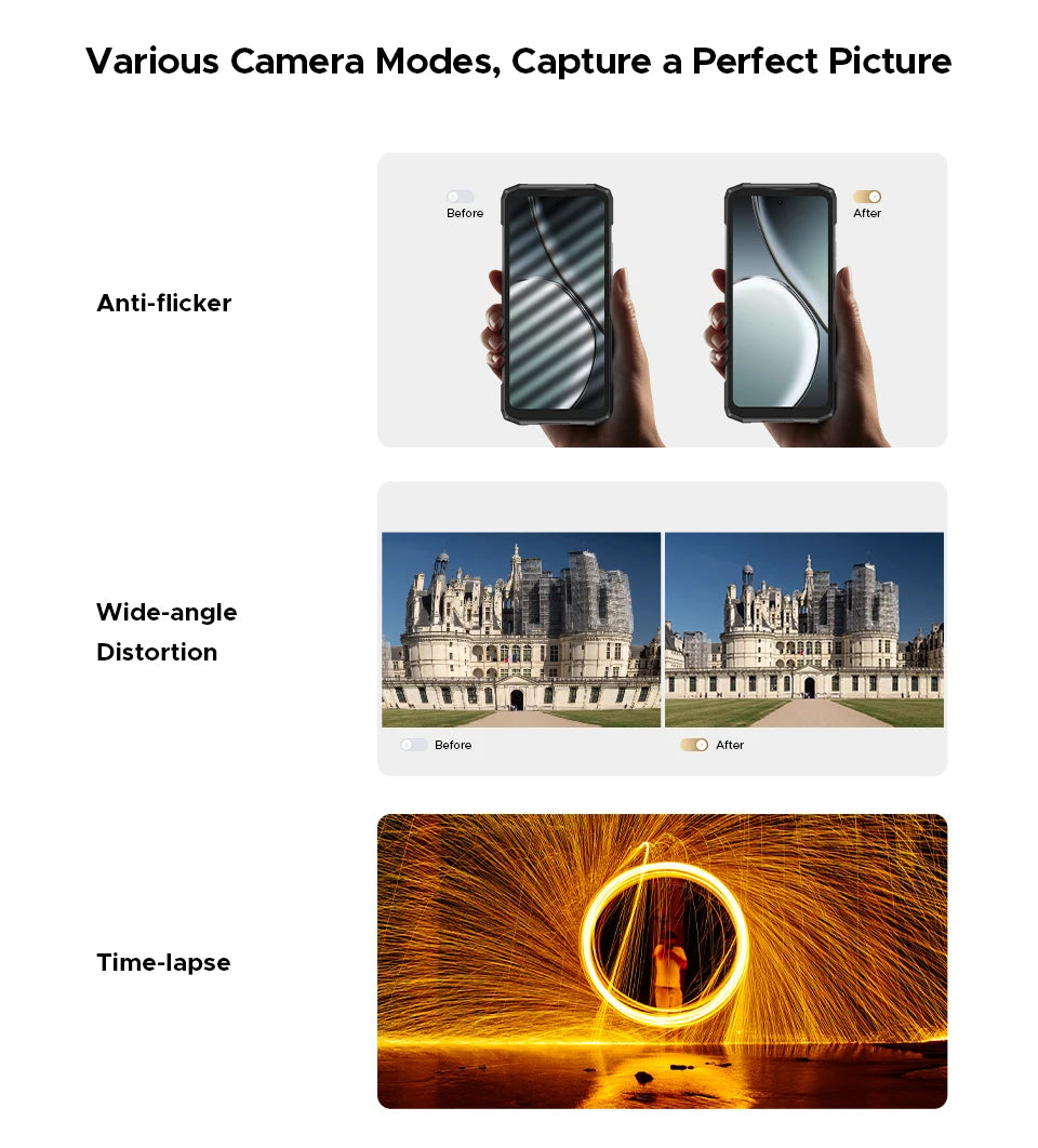 Global Version DOOGEE Blade20 Play 5G Rugged Phone 6.6'' Gemini Al 125dB Speaker 10300mAh Battery NFC Android 15 Mobile Phone