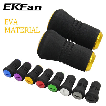 EKFan 1PC with 7*4*2.5mm Bearing EVA Ultralight Spinning Baitcasting Fishing Reel Knob for A/S/D Lure Reel Handle DIY Parts
