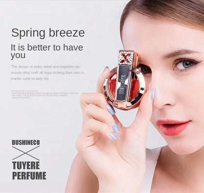 Car Perfume Air Freshener Auto Vent Aromatherapy High-End and Elegant Car Perfume Good Gifts for Women Long Lasting Perfume