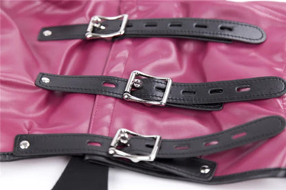 Bondage Women PU Leather Body Harness Cupless Straight Jacket Adult Costume BDSM Sexy Shop Atacado Harness Woman Accessories