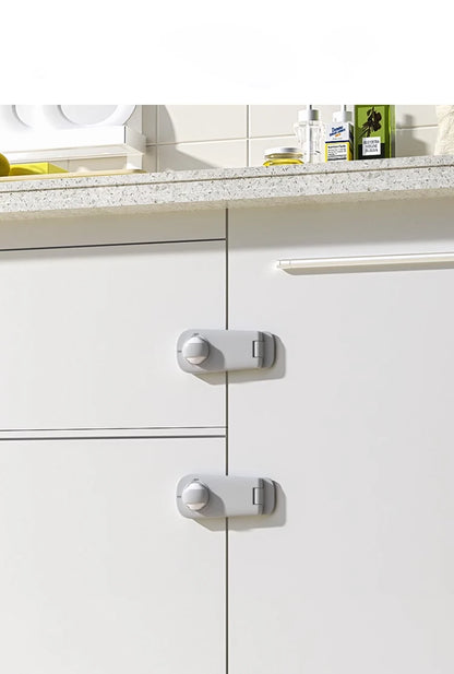 Baby Safety Lock Drawer Child Safety Cabinet Locks Adhesive Cabinet For Drawer Door Latches Baby Safe Straps Child Door Security