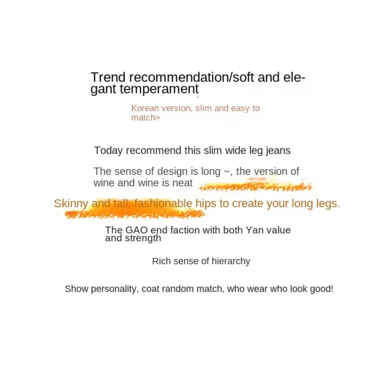 Women Jeans Pants Baggy Jeans Spring Flare Trousers Lace Applique Crystal Wide Leg Pearl Slit Distressed Design
