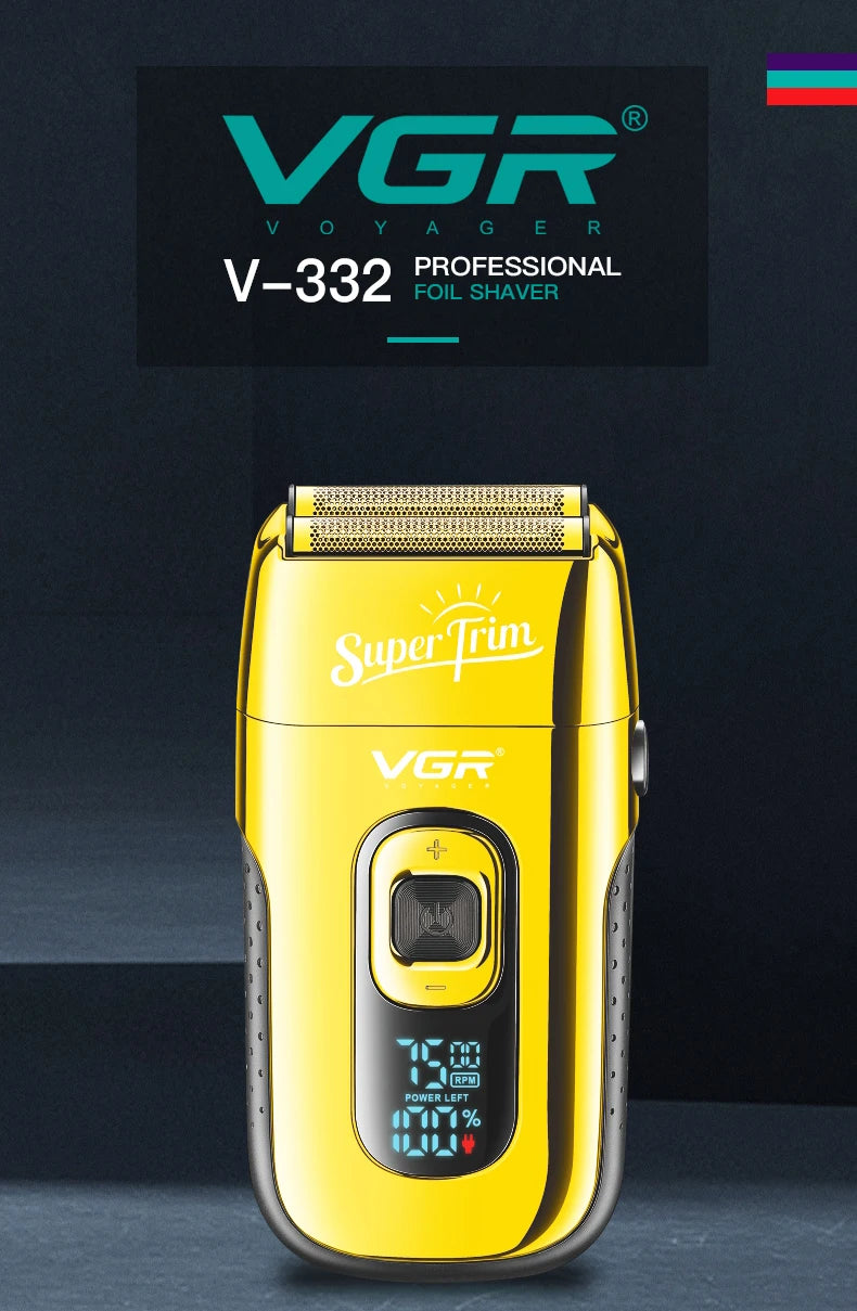 VGR 332 Electric Razor Electric Shaver Rechargeable Shaving Machine for Men Shaver Beard Razor Beard Trimmer Hair Trimmer