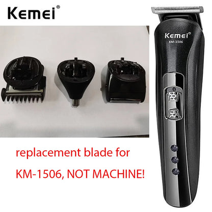 Kemei 1506 Replacement Blade Hair Clipper Blade nose hair trimmer blade shaver blade Cutter Head for KM-1798 Shaving Parts